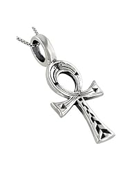 Sterling Silver Ankh Cross Pendant
