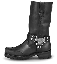 Men's Milwaukee&reg; Drag Back Zip Harness Boots Black