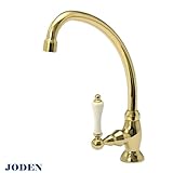 【JODEN】レバーフォーセットCL（ブラス） 卓上洗面ボウル・卓上手洗器用単水栓 クラシック水栓 1PLVG