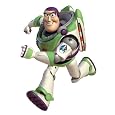 RoomMates RMK1431GM Toy Story Buzz Peel and Stick Giant Wall Decals with Glow in the dark