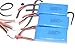 Feifan YiZhan Tarantula JJRC X6 RC Quadcopter Spare Parts 7.4V 1200mah Battery with AC Charger with 3in1 Cable