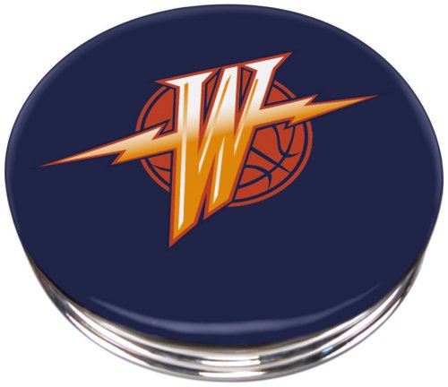 On The Edge 809072 Golden State Warriors Single Foot Ring Barstool with Swivel
