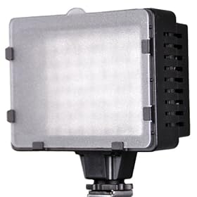 CowboyStudio Led VL-76 Ultra High Power 76 LED Digital Camera / Camcorder Video Light for Canon, Nikon, Pentax, Panasonic, Samsung and Olympus Digital SLR Cameras