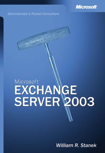 Image of: Microsoft  Exchange Server 2003 Administrator's Pocket Consultant