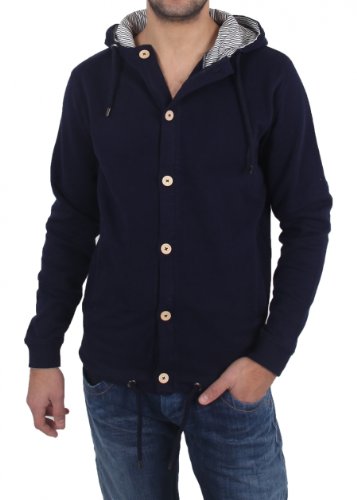 Produkt-Bild: Selected Homme Herren Hoodie Jacke "Bardo" maritime navy