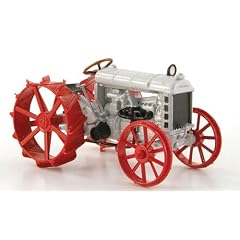 Fordson F, hellgrau/rot, 1917, Modellauto, Fertigmodell, UH 1:43