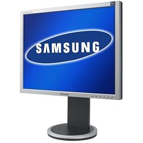 Samsung SyncMaster 204B - Flat panel display - TFT - 20.1" - 1600 x 1200 - 300 cd/m2 - 800:1 - 5 ms - 0.255 mm - DVI-D, VGA - silver