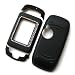 Sharp Sidekick III Rubberized Snap On Protector Hard Case Rubber Feel Leather Paint Cover W/ Diamond Black (PLCD)