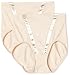 Flexees Women's Everyday Control Modern Satin V Brief 2-Pack, Latte Lift, Medium