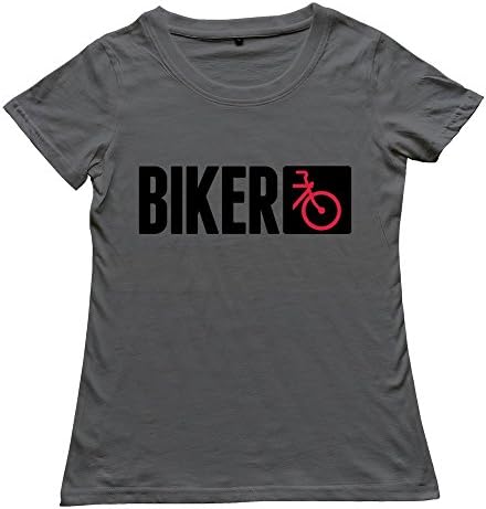Female Biker 1 Custom Nice DeepHeather Tshirt By RRG2G