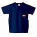 Mississippi Rebels NCAA Classic Scrub 1 Pocket Top (Navy)