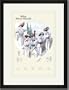 Black Framed/Matted Print 17x23, Album Blouses Nouvelles: Styles for a Friday