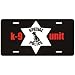 New  Cane Corso / K-9 Unit  License Plate Dog