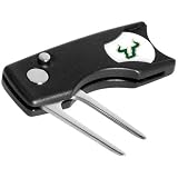 South Florida Bulls NCAA Spring Action Divot Repair Tool w/ Ball Marker