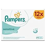 パンパース敏感な赤ちゃんが12X56Packsワイプ（672ワイプ） (Pampers) (x6) - Pampers Sensitive Baby Wipes 12x56Packs (672 Wip