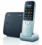 Siemens Gigaset SL785 DECT Cordless Phone with Answer Machine - Silver/Black