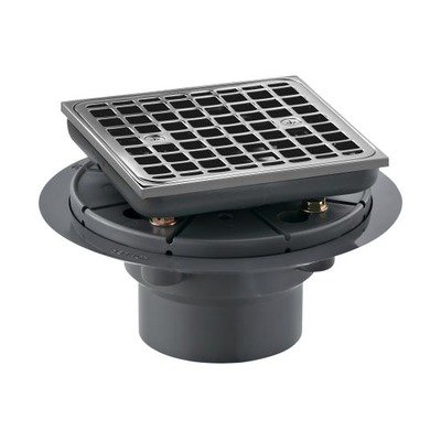 Square Design Tile-In Shower Drain Finish: Oil-Rubbed Bronze