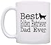 ThisWear Dog Lover Mug Best Golden Retriever Dad Ever Dog Puppy Supplies Gift Coffee Mug Tea Cup White