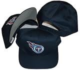 Tennessee Titans Navy Snapback Adjustable Plastic Snap Back Hat / Cap