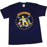 Simpsons Homer American Idle ''American Idol'' Spoof Men's T-Shirt