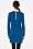 L!VE Long Sleeve Zipper Back Polo Dress