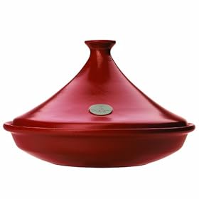 Buy Emile Henry 3.7-Quart Tagine and Gwp Cookbook, Red