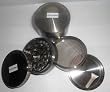 NEW SMART CRUSHER Tobacco Pollen Herb Grinder w/ Pollen Case 4 Parts
