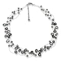 Valero Pearls pearls4girls Damen-Halskette S��wasser-Zuchtperlen silber 43 cm + 5 cm 60201648