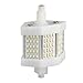 Ecloud ShopUS R7s 60 3014 SMD White LED Light Lamp Bulb 6W 78mm AC 100-240V