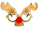 Reindeer Glitter Rudolph Eyeglasses Ugly Sweater Party Christmas X Mas sunglasses