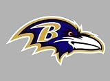 Baltimore Ravens Auto Car Bumper Decal Sticker 8 X 4