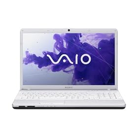 Sony VAIO EH2 Series VPCEH23FX W 15.5-Inch Laptop (Glacier White) by