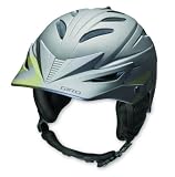  : Giro G10 MX Snow Helmet (Titanium/Acid Green No Wave, Large)