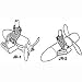 Transducer/ Mounting Bracket (51-5000631) - Jr-1: Jr-1