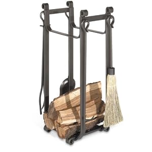 Pilgrim Home and Hearth Forged Iron Hearth Center