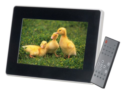 ATMT PEARL 8.5-Inch Digital Photo Frame with MP3/MP4 and Remote Control