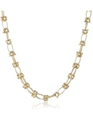 Signature 1928 "1928 Signature Gold" Gold-Tone Link Chain Necklace, 16.5"