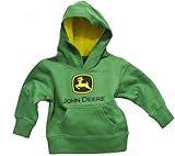 John Deere Little Boys Hooded Sweatshirt Kelly Green 4