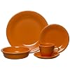 Fiesta 5-Piece Place Setting, Tangerine