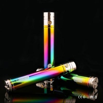 Hot Sell 2200mAh EGO II Twist Variable Voltage Big Capacity Electronic Cigarette Battery - Rainbow Color