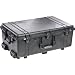 Black Rolling Case 2 Level Pick N Pluck With Convoluted Lid Foam