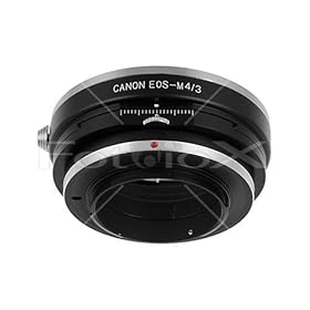 Fotodiox Pro shift Lens Adapter, Canon EOS Lens to MFT Micro 4/3 Four Thirds System Camera Mount Adapter, for Olympus PEN E-PL1, E-PL1s, E-PL2, E-PL3, E-P2, E-P3, E-M, OM-D, E-M5, Panasonic Lumix DMC-G1, G2, G3, G10, GX1, GH1, GH2, GF1, GF2, GF3, GF5, Panasonic AG-AF100