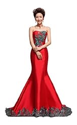 Sexy Strapless Mermaid Evening Dress/Wedding Party Dress 