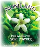 100% Pure Noni Fruit Powder (Raw/Certified Organic) 4 oz