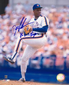 Dwight Gooden Signed New York Mets 8x10 Photo