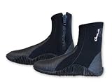 from The Wetsuit Factory Sola 5mm Zipped Wetsuit Boots Booties Adults Sizes 6 - 12 - These Brilliant Quality, Thick Neoprene Winter Wet suit Shoes are Perfect for Keeping Your Feet Warm while Kayaking, Wind Surfing, Sailing or Any Other Water Sports.