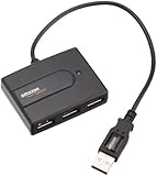 AmazonBasics 4-Port USB 2.0 Ultra-Mini Hub