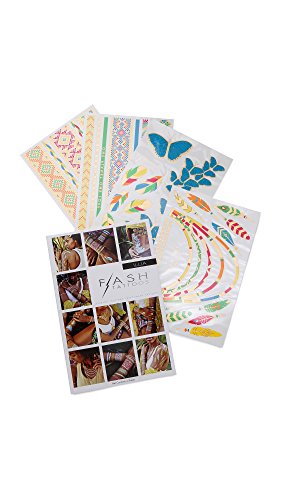 Flash Tattoos - Illia - Authentic Metallic Temporary Tattoos