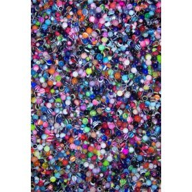 Cover image : Mixed Lot of 50 Tongue Rings～ 14 Gauge ～ Surgical Steel
