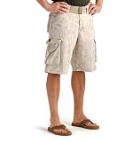 Lee Dungaree Men's Huntington Short, Khaki Palm, 36W